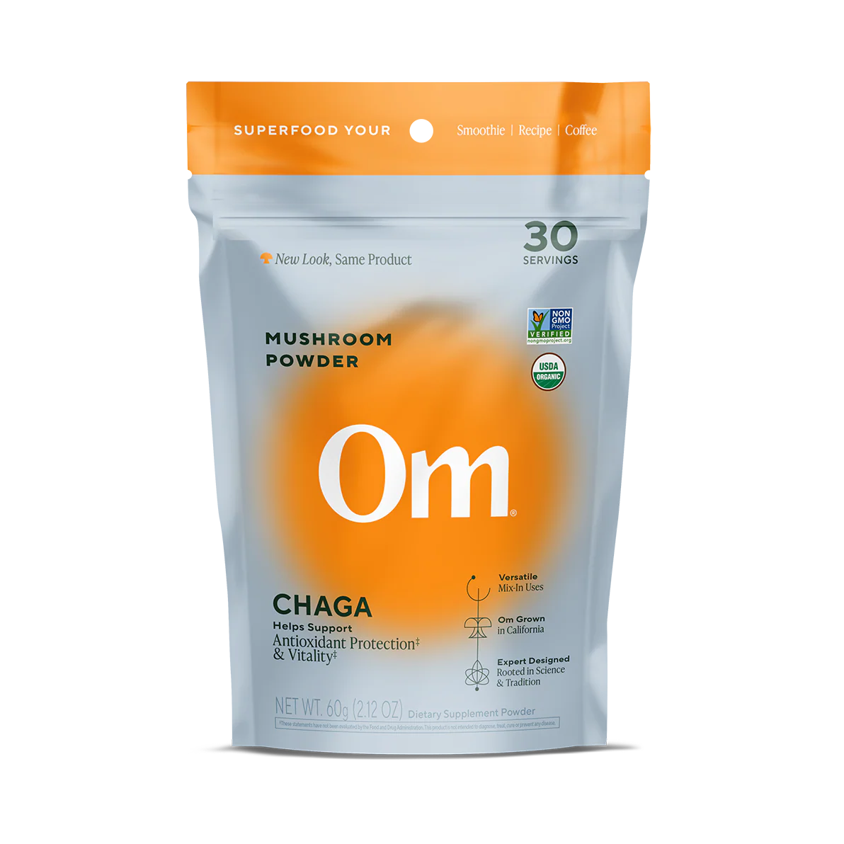 Om Mushrooms Chaga Powder