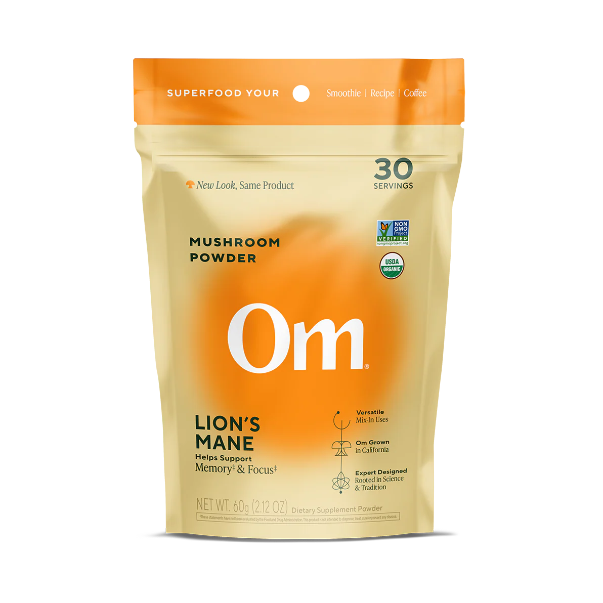 Om Mushrooms Lion's Mane Powder