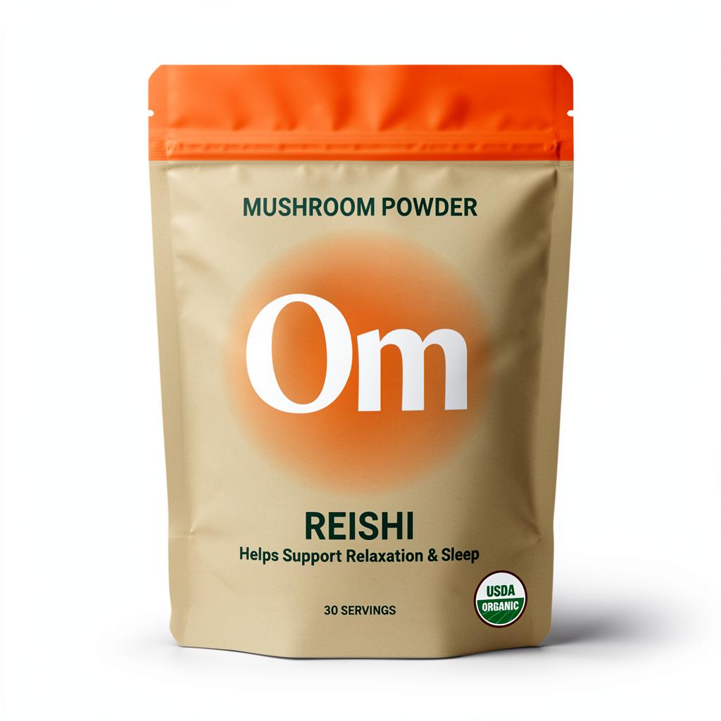 Om Mushrooms Reishi Powder